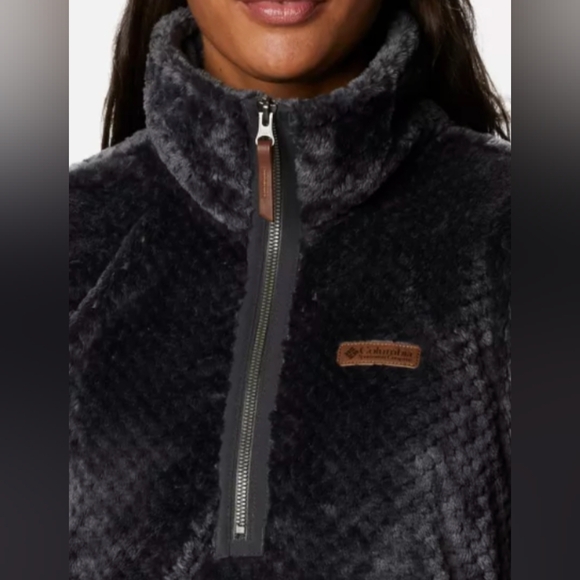 Columbia Women's Fire Side™ Quarter Zip Sherpa Fleece Sweater Size M MSRP $65 - Picture 2 of 8